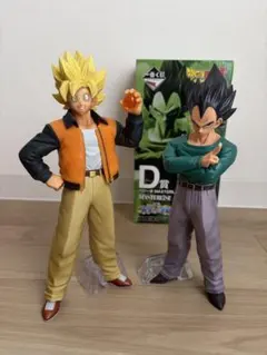 一番くじドラゴンボール 悟空の日 カカコレ 孫悟空＆私服ベジータ