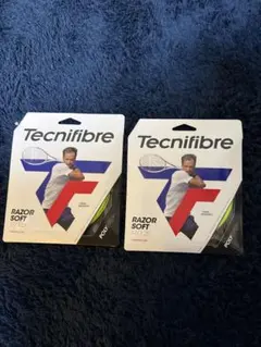[半額以下]Tecnifibre Razor Soft 1.25 ライム2張