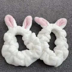 うさぎの耳　ホワイト　ヘアバンド　新品未使用