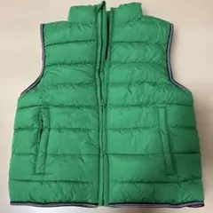 GapKids グリーン 中綿ベスト XL 150