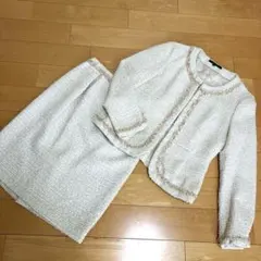 美品LAUTREAMONT ツイード ジャケット スカート セット 38 入学式
