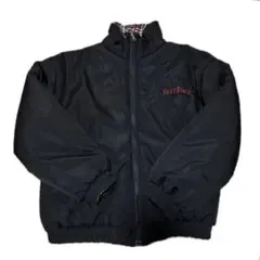 【新品】リバーシブル アウター 黒×赤チェック 男女兼用