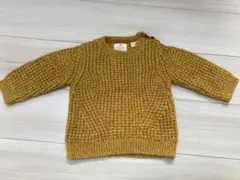 ZARA ニットセーター 80センチ 86センチ マスタード
