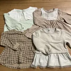 【まとめ売り】ロンT、トレーナー 4点セット