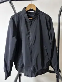 ブラックナイロンジャケット XL ブルゾンのサムネイル