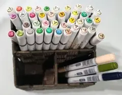 【中古】コピック　スケッチ まとめ売り コピックスケッチ ベーシック24色セット | 設計製図・デザイン