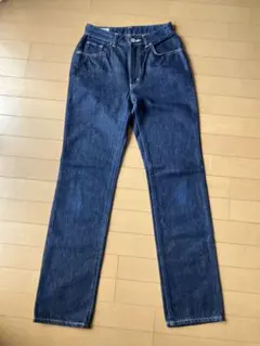 SOMETHING ストレートデニム ダークブルー