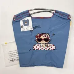 新品】ボール&チェーン キティ 日焼け エコバッグ ブルー - メルカリ