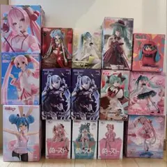 初音ミク プライズフィギュア 23個セットまとめ売り - メルカリ