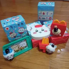 マクドナルド ちいかわ キャラクターおもちゃ 4点セット