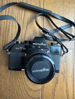 希少ブラック MINOLTA SRT101 広角〜望遠レンズ3本セット 動作OK