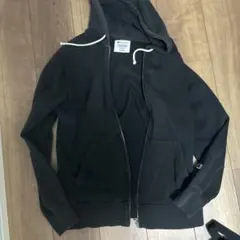 Champion フルジップパーカー 黒