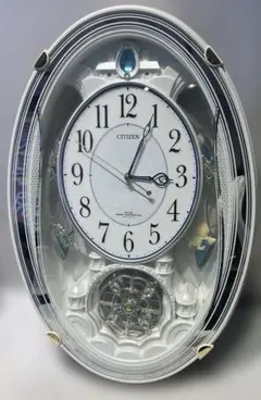 【CITIZEN/シチズン】稼働品　からくり電波時計　4MN484-N 住まい CITIZEN/シチズン】稼働品 からくり電波時計 4MN484-N - メルカリ