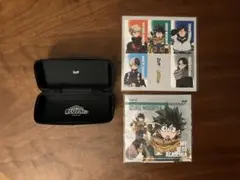 Zoff 僕のヒーローアカデミア ステッカー メガネ拭き メガネケース