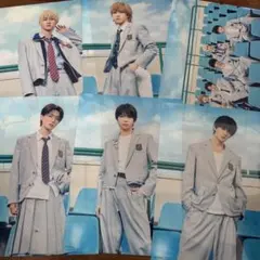 M!LK アオノオト セット ラキドロ クリアポスター