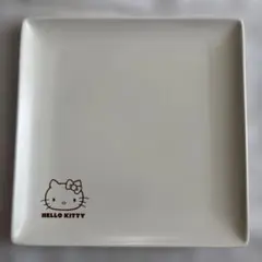 ハローキティ 四角い陶器皿　ローソン