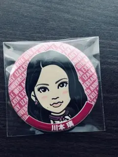川本璃缶バッジ(´˘`＊)