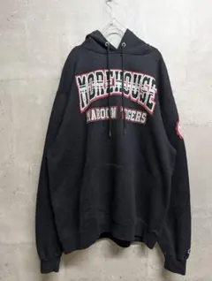 Champion モアハウス大学パーカー 黒 L