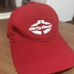 Dirty Boot キャップ レッド