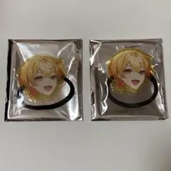 アンプタックカラーズ 3周年 ランダムヘアゴム あっきぃ 2つセット