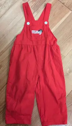 ペコちゃん　サロペット　95センチ　Milky　futafuta　フタフタ