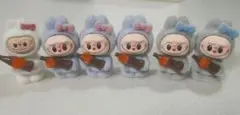 LABUBUフロッキー素材フィギア