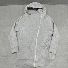 747 HATRA asym-zip hoodie heather grayのサムネイル
