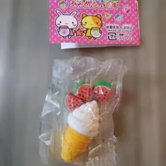 アイスクリーム スイカ 　消しゴム　おもしろ消しゴム