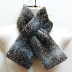 ピュア フェイクファーティペット エコファーマフラー