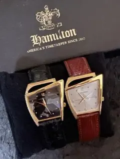 ♦ハミルトンフライトⅡ♦復刻版6230♦極美品♦ Hamilton/ハミルトン Flight2/フライト2Quartz Reissue Ref.6230