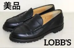 LOBB'S ロブス レザー コインローファー ビブラム 25.5cm OVYのサムネイル