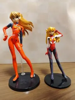 新世紀エヴァンゲリオン　アスカ・ラングレー　フィギュア２体セット