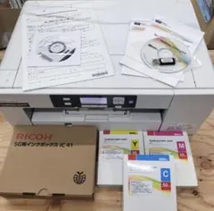 【ジャンク品】エプソンプリンターEP807AW 新品インク5個＋1個付 ジャンク品】エプソンプリンターEP807AW 新品インク5個＋1個付 - メルカリ