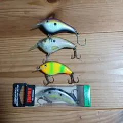 Rapala OG Series クランクベイト 4個セット