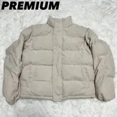 【a3338】ソニョナラ コードュロイジャンパー ベージュ 韓国 大きいサイズ