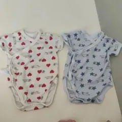 ユニクロ　前開き肌着　2枚セット