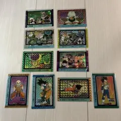 1992年製 ナガサキヤ ドラゴンボールZ メタリックカード 8枚セット