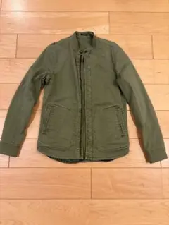 DENHAM ミリタリージャケット オリーブグリーン