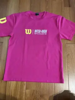 Wilson バドミントン Tシャツ 2018 インターハイ 静岡