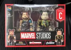 MARVEL　ベアブリック　Happyくじ　C賞　ペアボックス