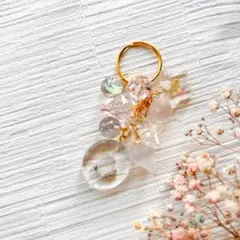 レジンキーホルダー　〜O〜