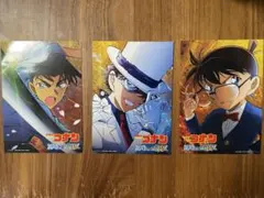 名探偵コナン来場記念ステッカー3枚＋クリアファイル