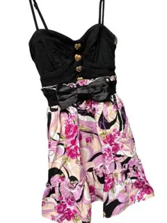 美品 GUCCI トムフォード期 フローラル シルク ブラウス ベルト 38 
