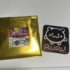 treasure truz RURU ハルト　ブラインドステッカー