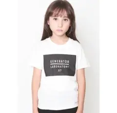 プリントTシャツ(07) 新品 generator ホワイト 140cm 日本製のサムネイル