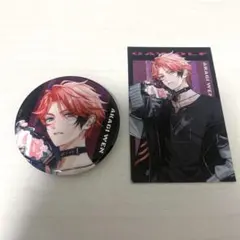 にじさんじ ぎゃうるふ 赤城ウェン 缶バッジ トレカ