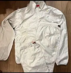 【美品】プーマゴルフ ウィンドブレーカー 上下セットアップ 2XL ホワイト