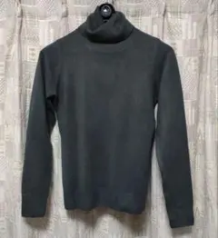 ◆BOUNA GIORNATA◆タートルネックセーター／ダークグレイ／M