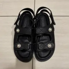 staccato スタッカート　レザー　パール　スポーツサンダルのサムネイル