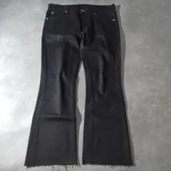 00s archive UNIQLO y2k flare denim swag - メルカリ 00s OLD UNIQLO 